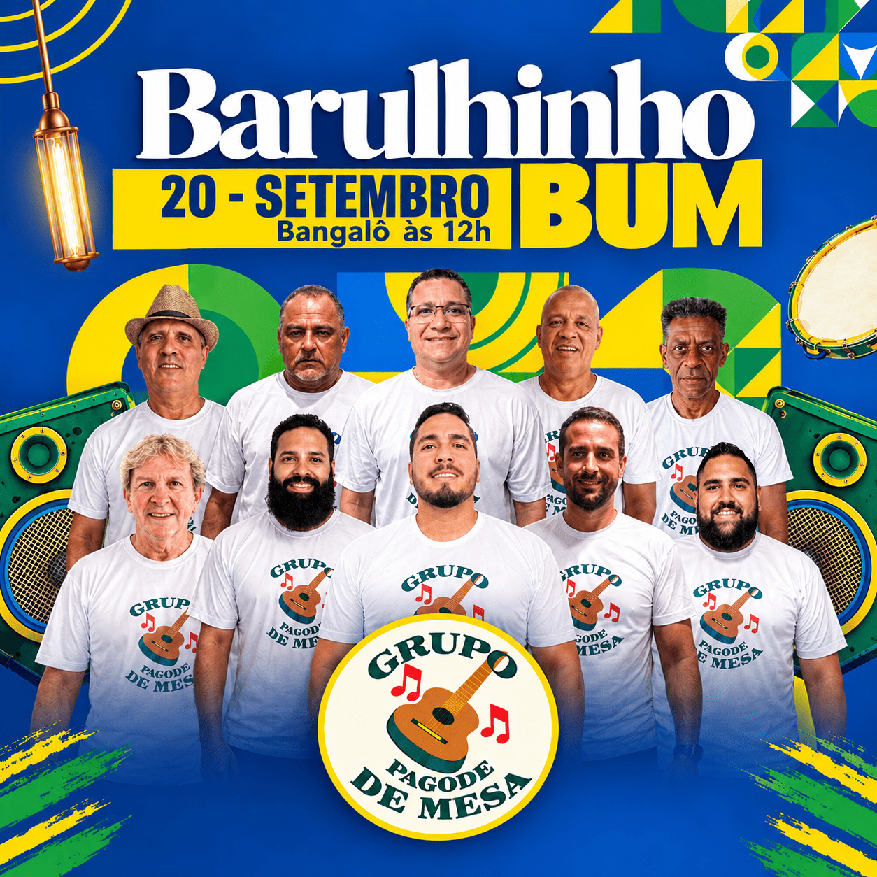 BARULHINHO BOM COM GRUPO PAGODE DE MESA
